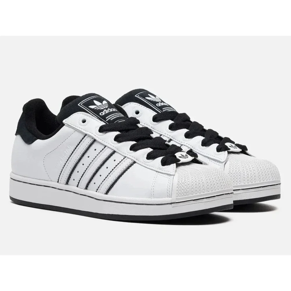 Adidas Superstar II‎ Men's Size 13.5 Shoes Cloud White/Core Black JH5469 NEW
